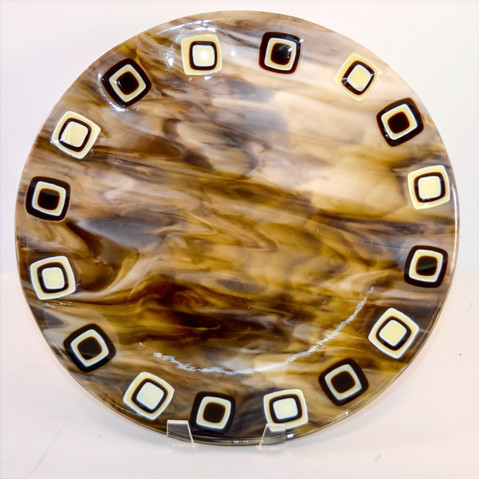 Round Woodland Plate