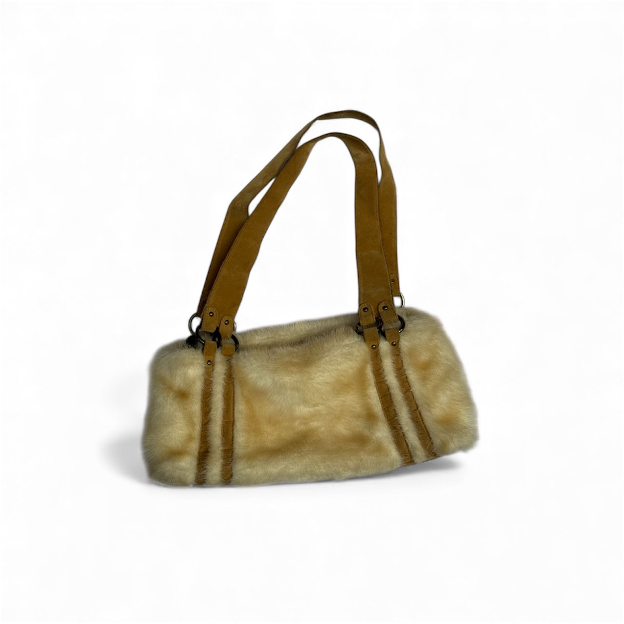 Faux fur bag 