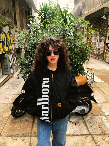 Carhartt x Marlboro reworked jacket | Dark Cherry