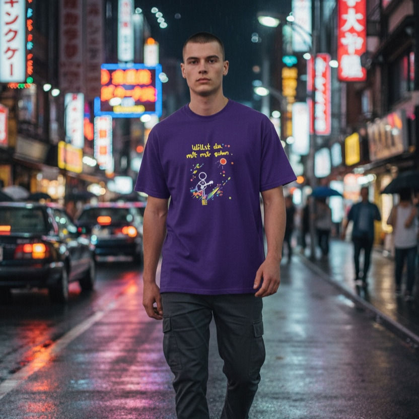 T-Shirt "LILA" Unisex