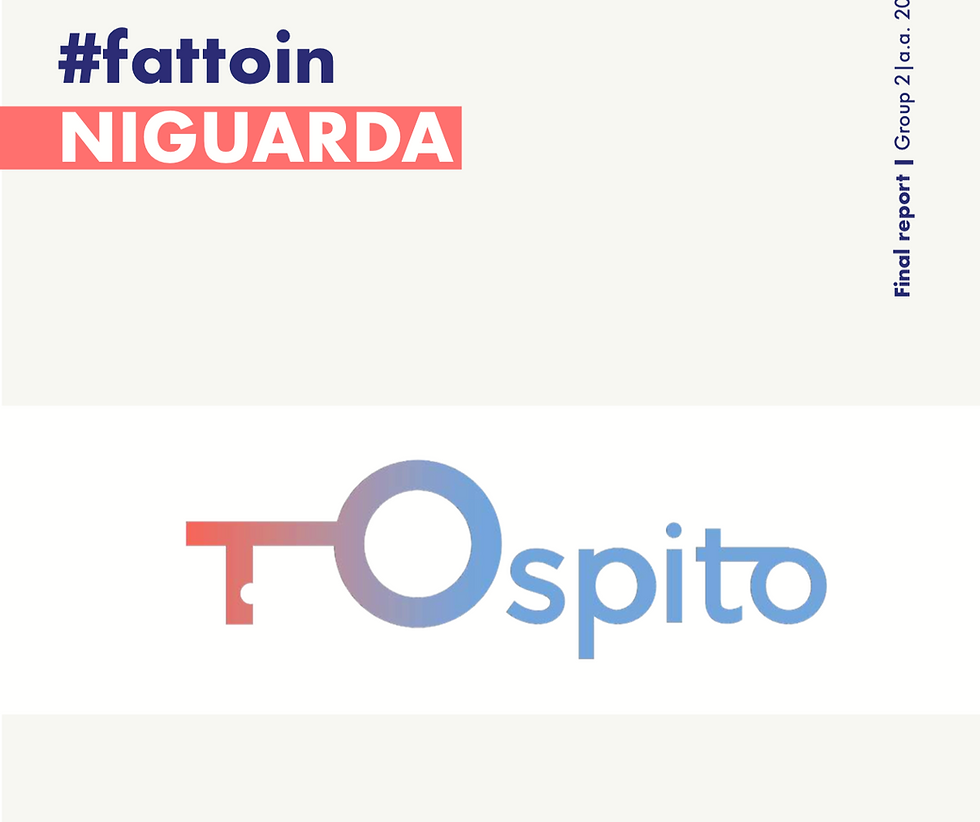 T.Ospito - codesigning a service with community ensuring patients' wellbeing in Niguarda hospital.