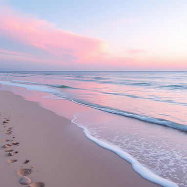 calming beautiful beach scene with pink tones.jpg