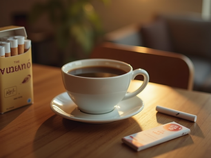 Crafting an Iconic Brand Logo for Davidoff Coffee and Cigarettes