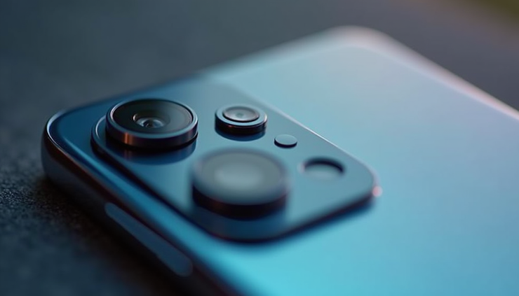 Close-up view of Xiaomi 2026 smartphone camera module highlighting multiple lenses