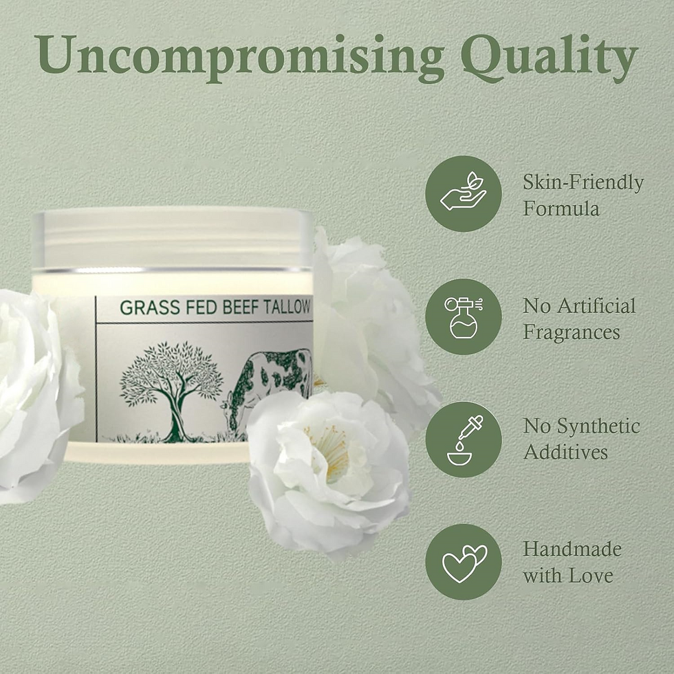 Miniatura: Grass-Fed Tallow Moisturizing Cream – Soothing & Nourishing Skincare