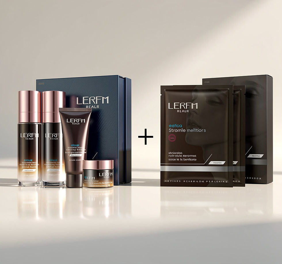 Miniatura: Lunifang Men's Skincare Set for Hydration and Oil Control