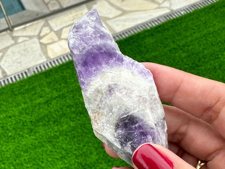 O poder da ametista chevron