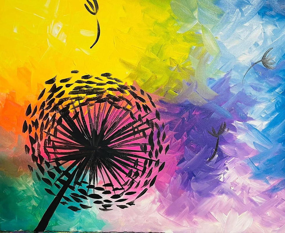 Greenbank Services Club - Learn to paint ‘Dandelion’!