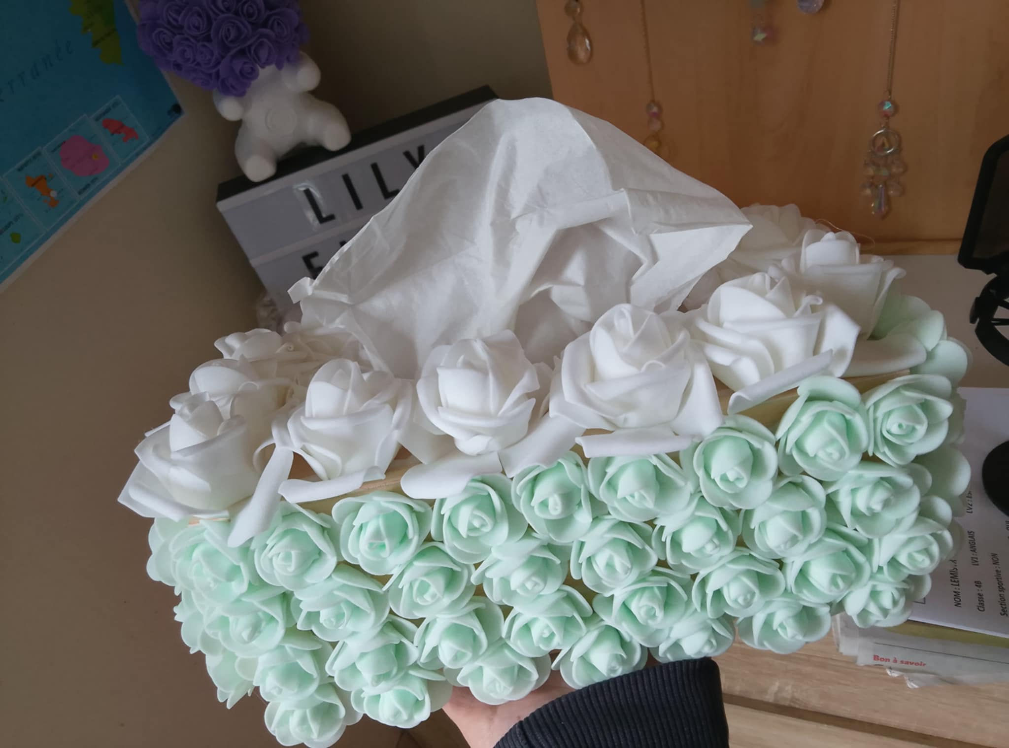 étui boite de mouchoir