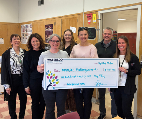 Waterloo Schools Foundation Invests $7,898 in Innovative Learning Opportunities