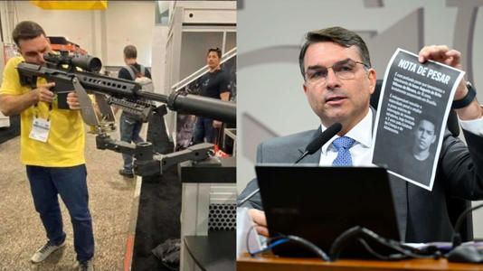 CRIMES POLICIAIS — Flávio Bolsonaro advogou para PM que matou Ana Clara Machado, de 5 anos, com tiro de fuzil quando ela brincava em casa