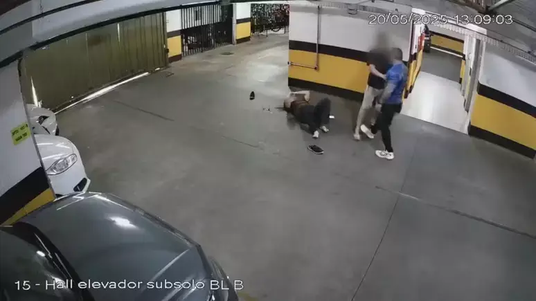 — Imagem/Reprodução Contigo: Sargento da Polícia Militar do DF agride mulher durante briga de trânsito