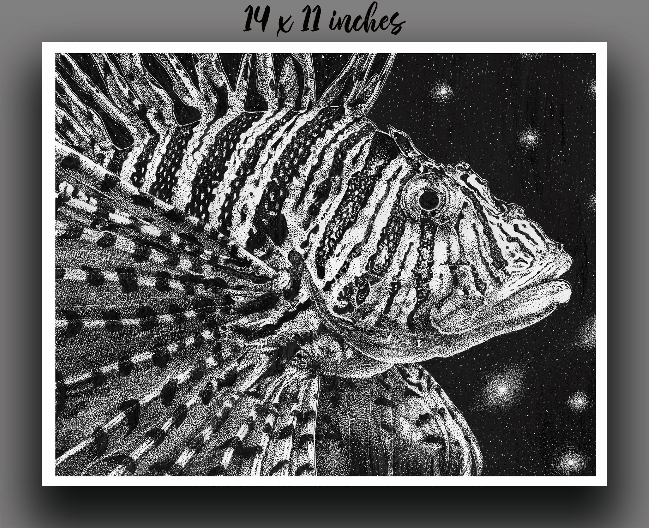 "Lionfish" Print