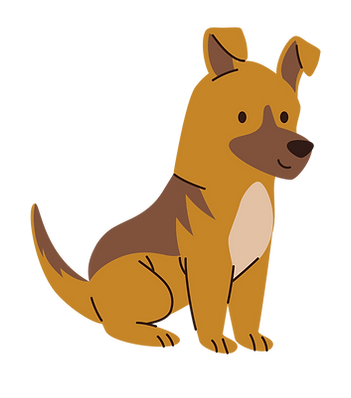 Hund gezeichnet Hank & Friends Hundesalon