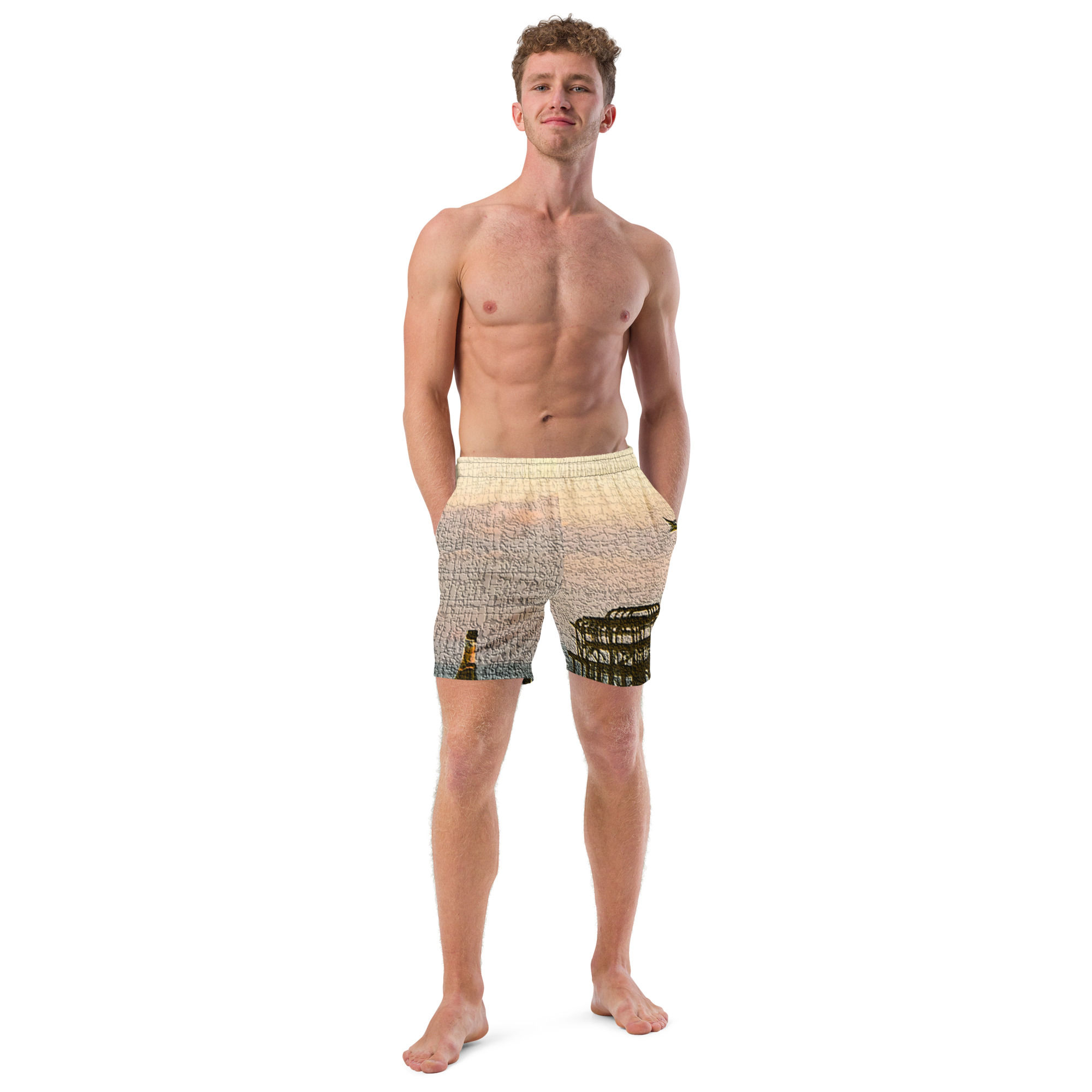 West Pier All-Over Print Swim Trunks copy