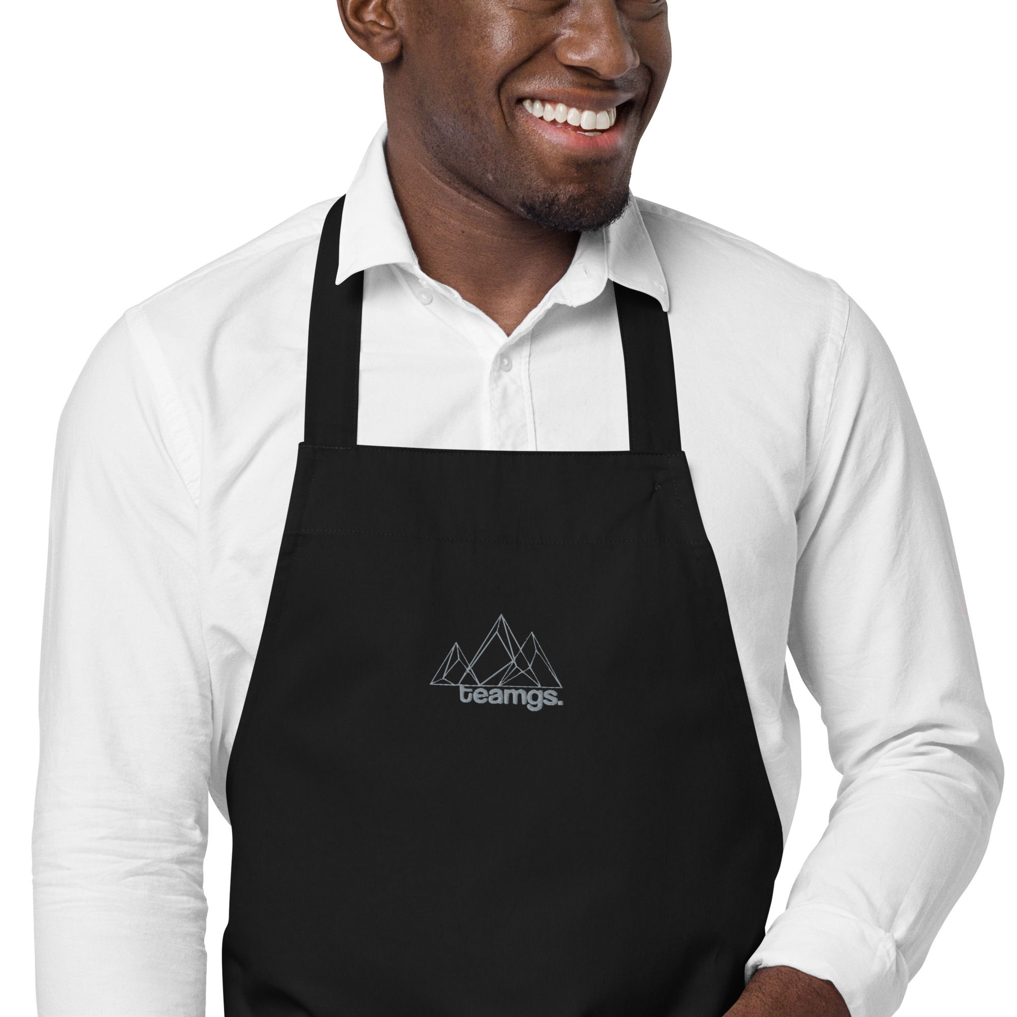 TeamGS Organic cotton apron - Black