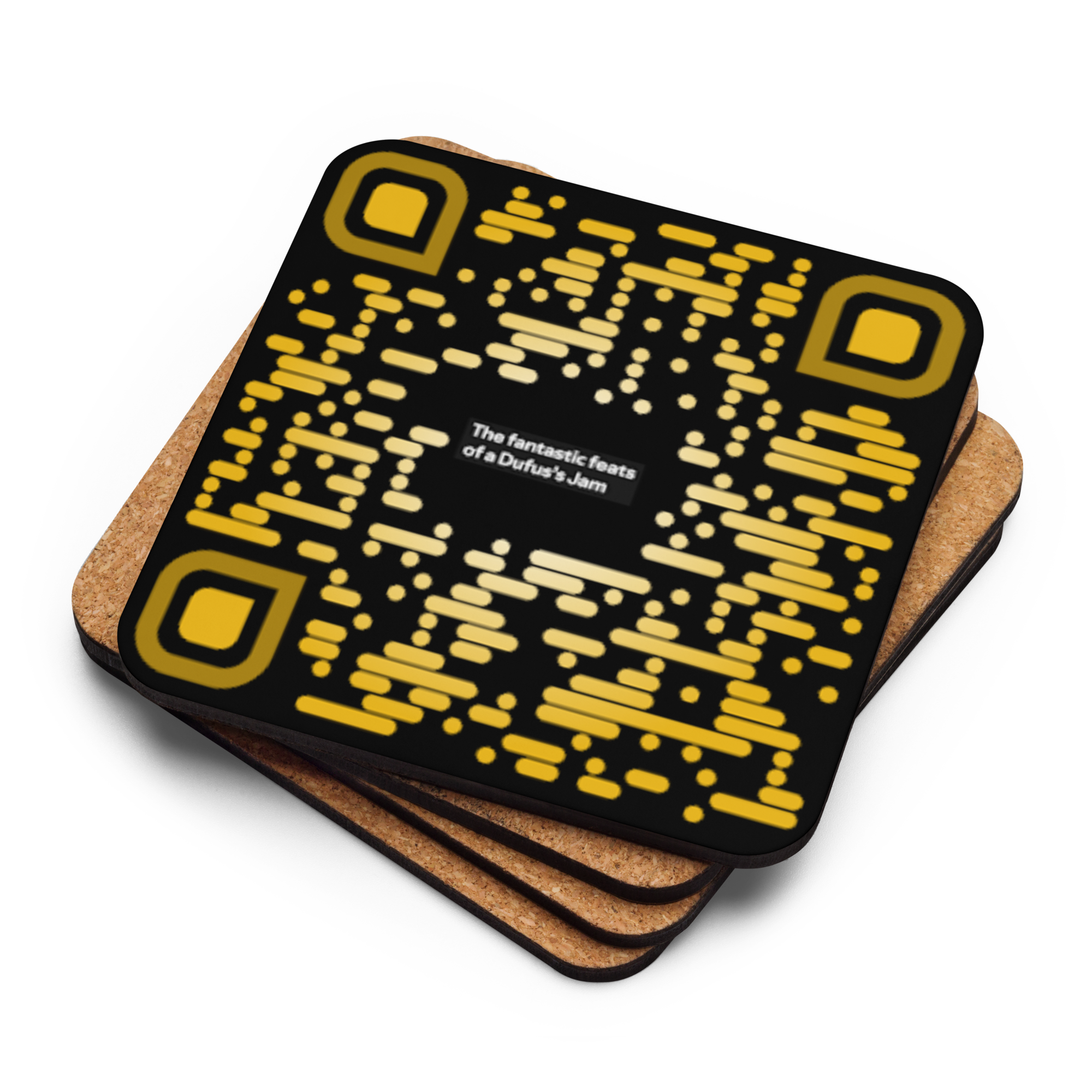 Tales of a Dufus QR Jam coaster