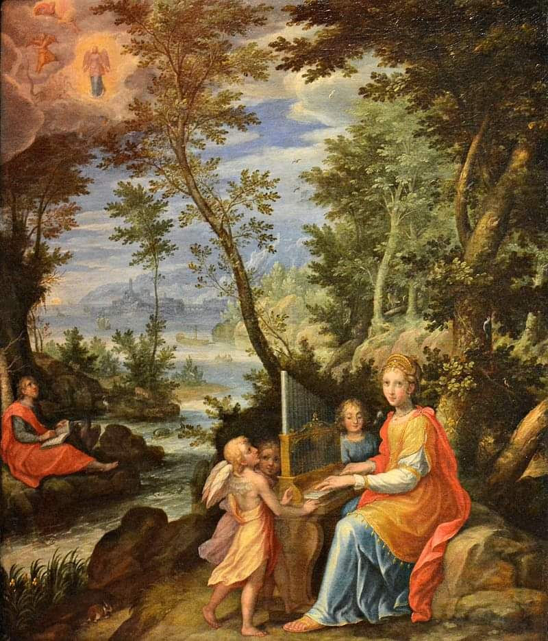 101. JAN SOENS - Święta Cecylia i Widzenie świętego Jana