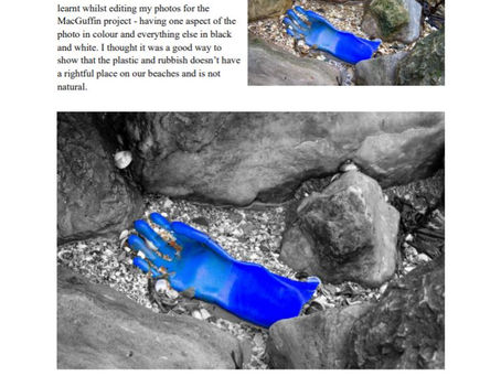 FMP - editing Pegwell Bay photos