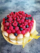 Charlotte aux fruits rouges