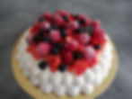 Pavlova aux fruits rouges