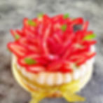 Charlotte aux fraises