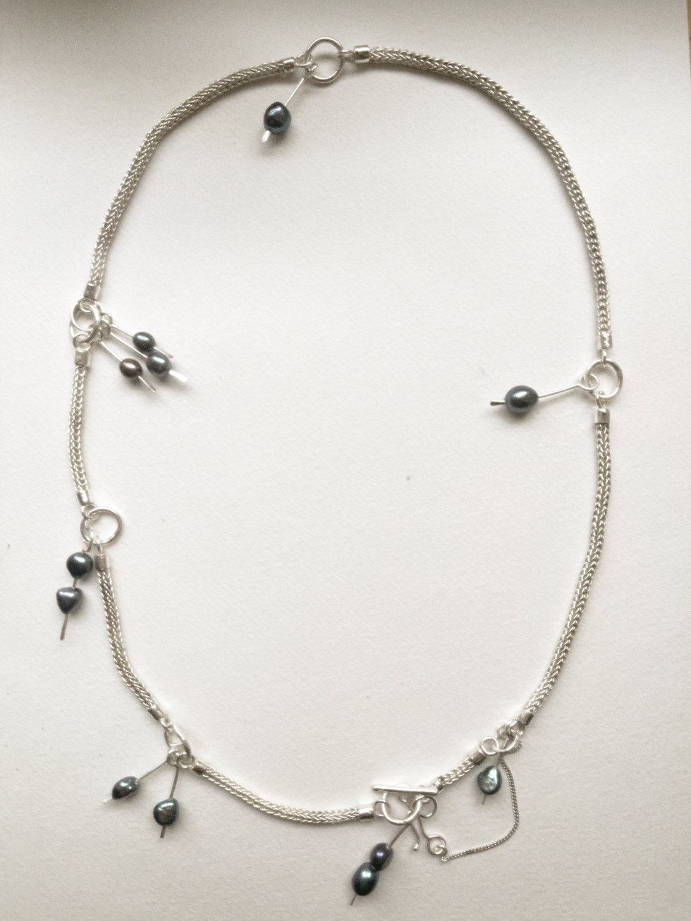 Thumbnail: BLACK PEARL necklace