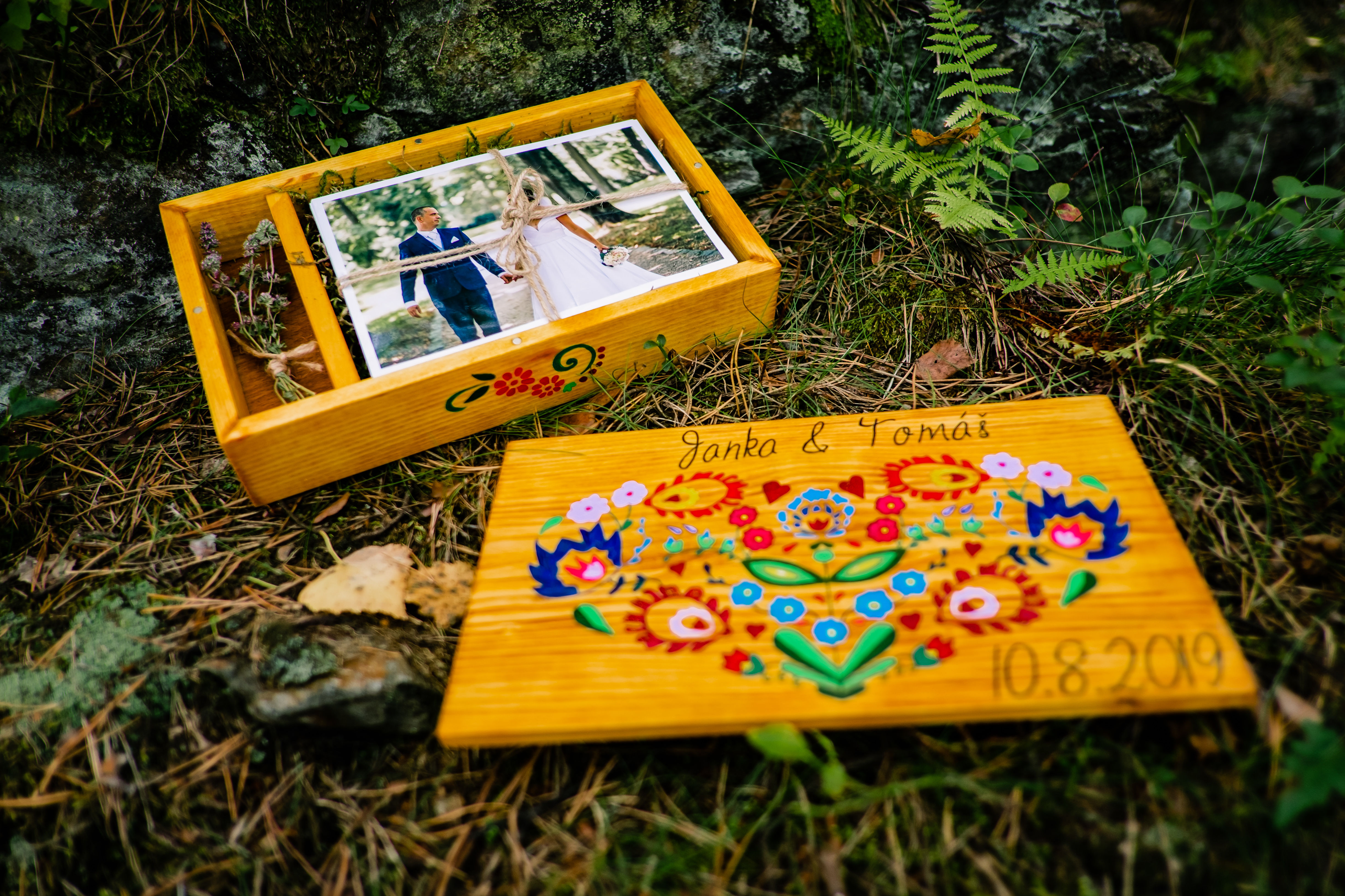 copy of Svadobná krabička na fotky dizajn Srdce