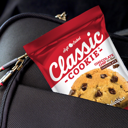 Classic Cookie® Chocolate Chip Soft-Baked Cookies are perfect to take in any bag.
