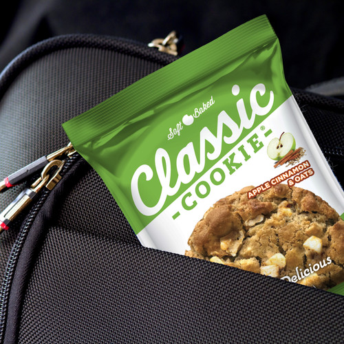 Classic Cookie® Apple, Cinnamon, & Oats Soft-Baked Cookies are perfect for taking on your travels.