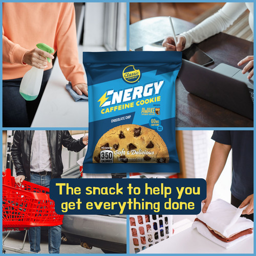 Classic Cookie® Chocolate Chip Soft-Baked Energy Cookies are perfect to get you through your daily tasks.