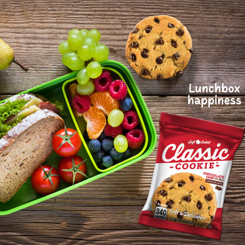 Classic Cookie® Chocolate Chip Soft-Baked Cookies are perfect to take for your lunch.