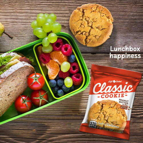 Classic Cookie® Peanut Butter Soft-Baked Cookies are perfect to take for your lunch.