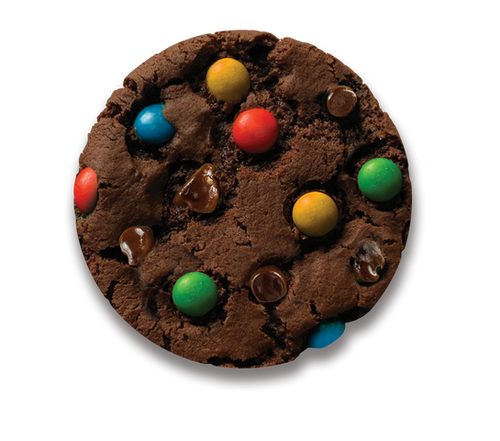 Classic Cookie® Candy Brownie Round Soft-Baked Brownie - Jumbo-Sized Snack