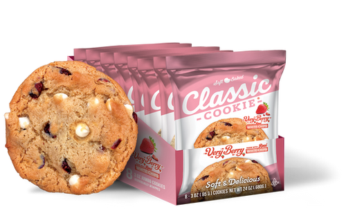 Classic Cookie® Very Berry Soft-Baked Cookie - 8 Count Snack Box