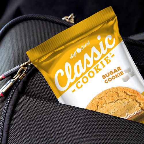 Classic Cookie® Sugar Cookie Soft-Baked Cookies are perfect to take in any bag.