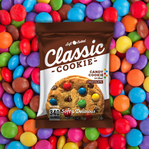 Candy Cookie Soft-Baked - 3oz Cookies