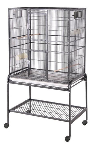 Cage Large Flight Aviary White | CPbirds.com