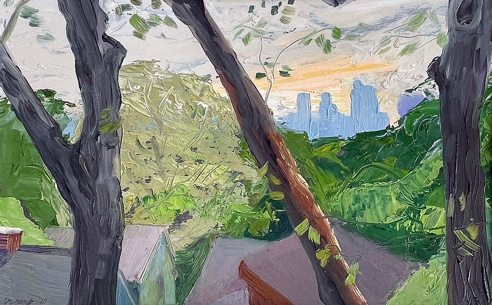 Spring Morn Rooftops