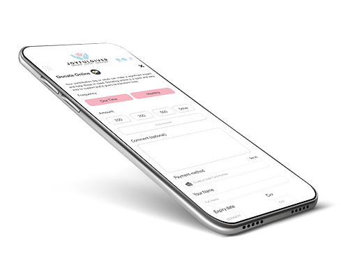 joyful giver donation