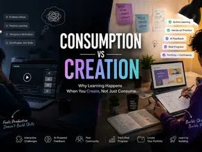 Consumption vs Creation