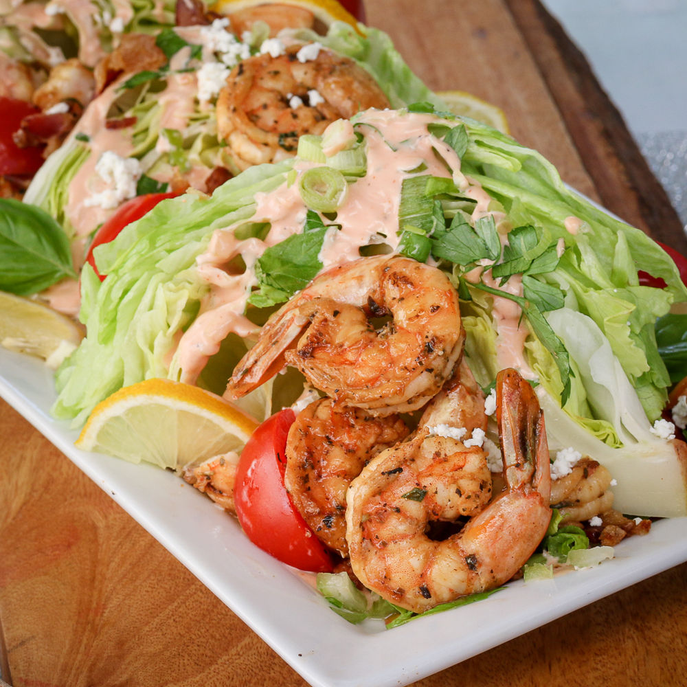 Shrimp Wedge Salad