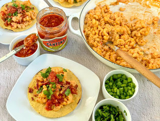 How to Elevate Your Tostadas with Cantina Chile Con Queso Mac and Cheese