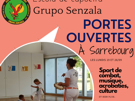 Capoeira : Portes ouvertes à Sarrebourg