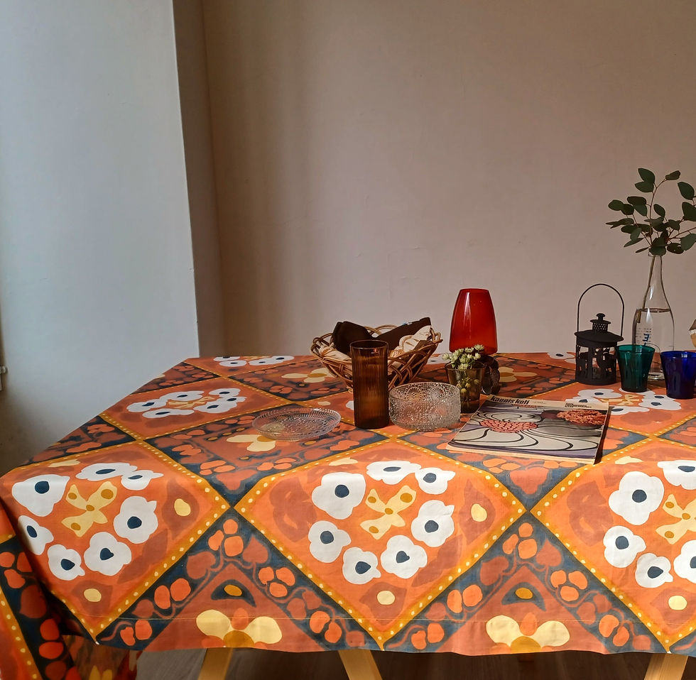 サムネイル： Marimekko ヴィンテージファブリック VALLY Maija Isola