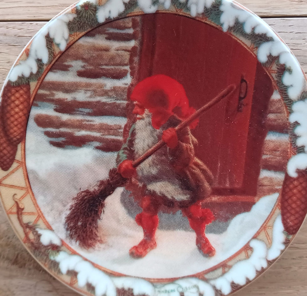 ARABIAトントゥ小さなクリスマスプレート