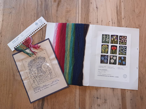 スウェーデン　フレミッシュ織　キット　セット スウェーデン フレミッシュ織 キット セット