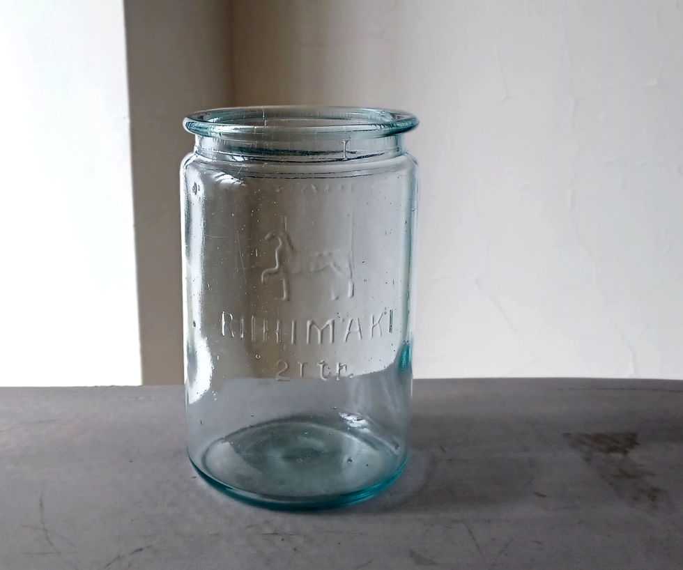 サムネイル： Riihimaki グラスジャー ２Ltr 瓶　リーヒマキ