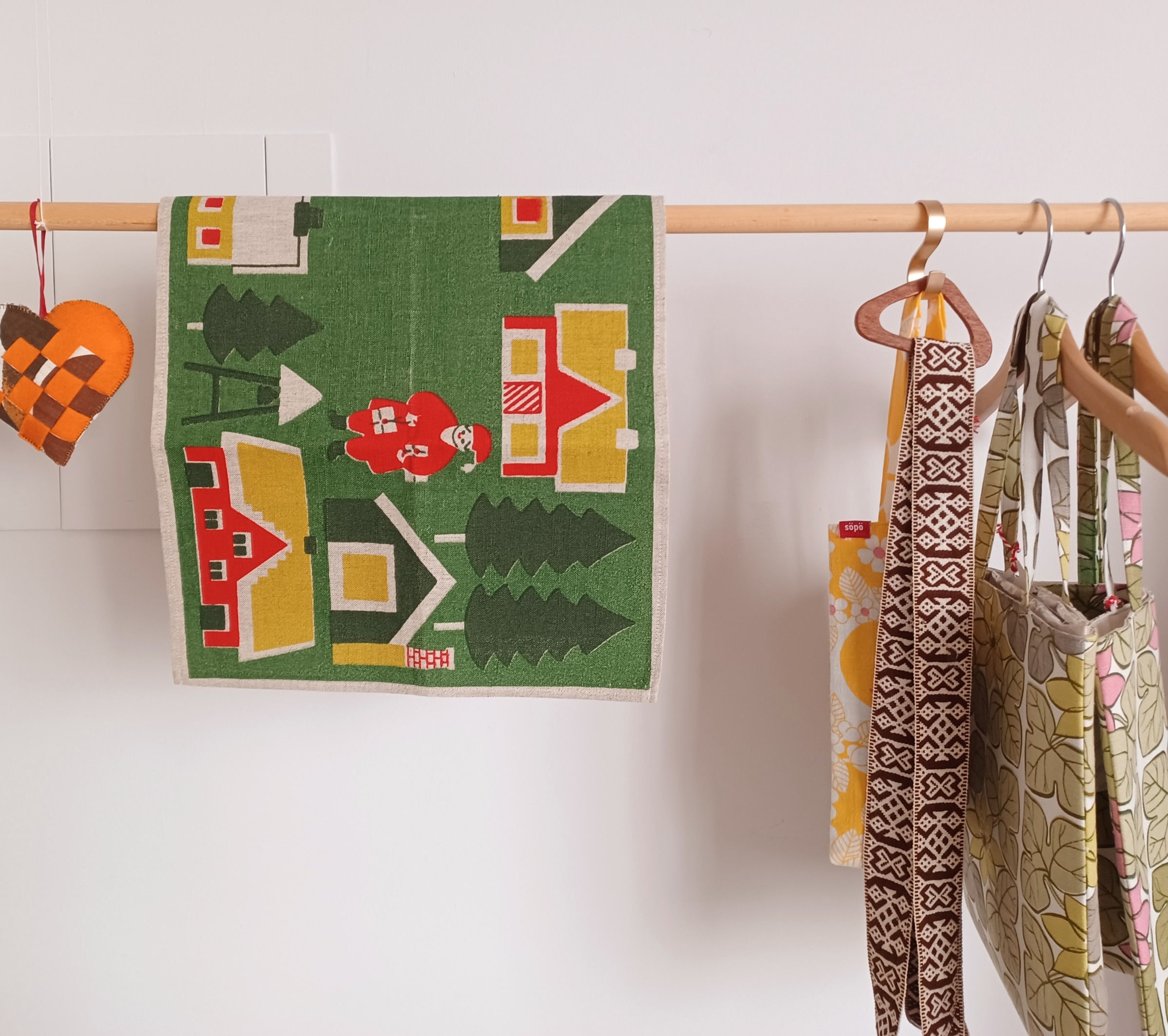 サンタとセントルシアのヴィンテージクロス