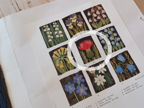 フレミッシュ織り手作りキット アザミの花 Tistel | Sopo Department